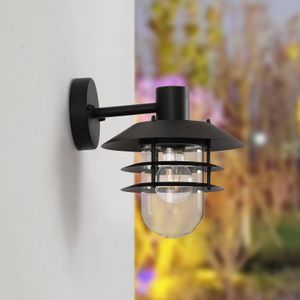 Lindby - Meliora Buiten Wandlamp Zwart