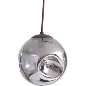 Lindby Valentina hanglamp glas, lineair, 4-lamps