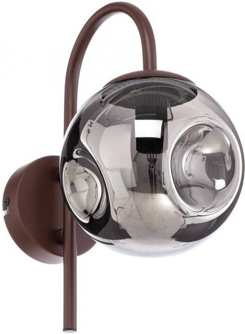 Lindby - Valentina - Wandlamp - Bruin - Dimbaar - Design - Metaal
