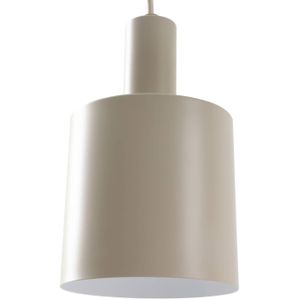 Lindby hanglamp Ovelia, beige, 3-lamps, ijzer, E27