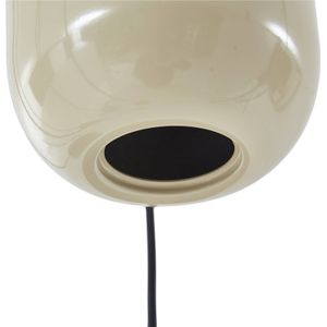 Lucande hanglamp Narion, rond, 7-lamps, kleurrijk, metaal