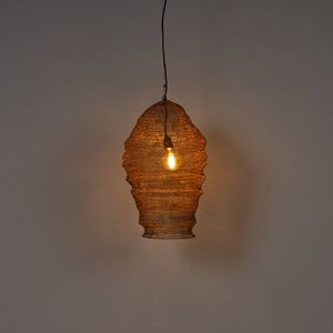 Hanglamp Lindby Eldric, goud, ijzer, Ø 45 cm