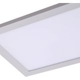 Lindby - Enhife - LED Paneel - Wit - Aluminium - 80 x 20 cm