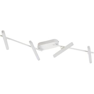Lindby - Eldrin 4 LED Plafondlamp 34W Wit