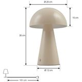 Tafellamp - Modern - Wit - Metaal