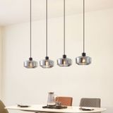 Pendelleuchte 'Hildur' aus Glas für Wohnzimmer & Esszimmer von Lindby