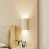 Lindby - Colja - Wandlamp - Crème / Amber - Dimbaar - Gips / Klei