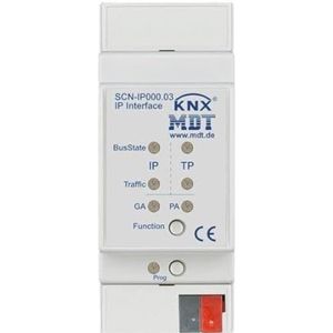 SCN-IP000.03 IP-interface, met KNX IP en Data Secure, e-mail, tijdserverfunctie