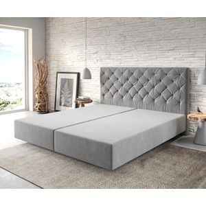 Boxspring-frame Dream-Great microvezel grijs 180x200