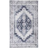 TOM TAILOR HOME Badematte "Oriental Bath FIVE", rutschhemmend beschichtet, fußbodenheizungsgeeignet-strapazierfähig, Badteppich, Orient-Optik, Vintage Design, waschbar