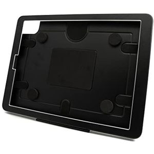 SYSTEM-S Wandbeugel afsluitbaar 360° voor iPad Pro 12.9"" 2018 2020 2021 in zwart