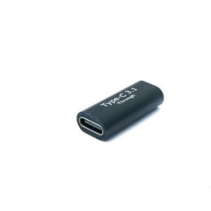 System-S Adaptateur USB 3.1 type C femelle vers femelle 5 Gbit/s en noir