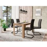 byLIVING Esstisch »Nori«, Breite 120, 140 oder 160 cm, Mittelplatte wendbar