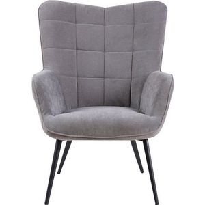 byLIVING Sessel Uta (1-St), wahlweise mit oder ohne Hocker, in Cord, Samt oder Webstoff
