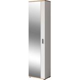 byLIVING Garderobe JAKOB, Breite 49 cm, Artisan Eiche/weiß, Spiegeltür
