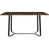 TALEA Tisch, Breite 140 cm, Gestell schwarz, Tischplatte