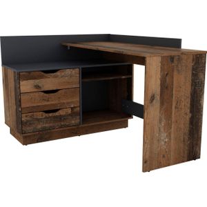 BELFAST Winkelschreibtisch BELFAST, B 129x H 83,5x T 105 cm