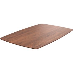 Tafelblad Edge Boot acacia bruin140x90 cm zwitserse rand eettafel vlak