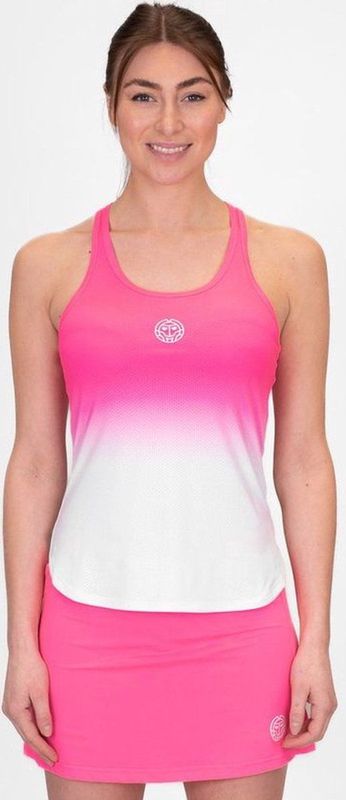 Bidi Badu - Crew Gradiant - Mouwloos T-shirt - Polyester - Sneldrogend Mesh