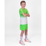 BIDI BADU Crew Gradiant Junior Tee - neon green white Shirts Kinder