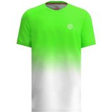 BIDI BADU Crew Gradiant Junior Tee - neon green white Shirts Kinder