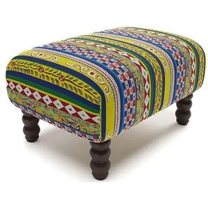 Casa Padrino Luxury Chesterfield Footstool Red Ø 80 x H. 48 cm - Round Stool - Chesterfield Stool - Chesterfield Living Room Furniture