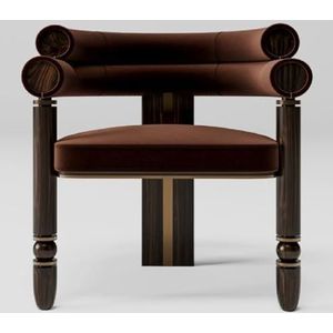 Casa Padrino Luxury Dining Chair White/Gray/Black/Brass 62 x 62 x H. 76 cm - Swivel Kitchen Chair - Swivel Chair - Vintage Retro Chair - Dining Room Furniture