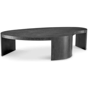 Casa Padrino luxe salontafel zwart grijs 150 x 86 x H. 35 cm - Luxe woonkamertafel - Woonkamermeubilair - Hotelmeubilair - Luxe kwaliteit