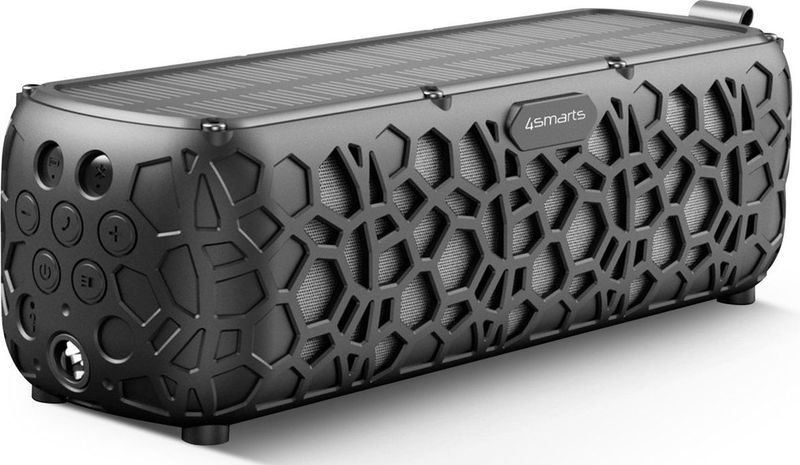 4smarts - Endless Summer - Bluetooth Speaker - Zwart - ABS-Kunststof - Waterbestendig