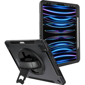 4smarts - Rugged Grip - Hoes - Zwart - Schokbestendig - Voor iPad Pro 12.9