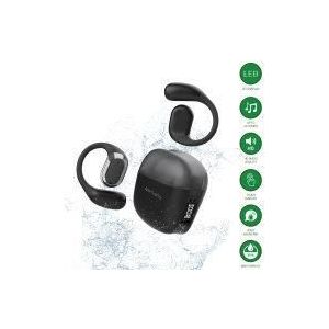 4smarts - SkyBuds - Koptelefoon - Zwart - Draadloos - 5 uur speeltijd