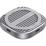 4smarts - SSD Externe Behuizing - USB-C 3.2 Gen 2 - Grijs