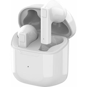 4smarts - SkyBuds 2 - Draadloze Koptelefoon - Wit - Ruisonderdrukking