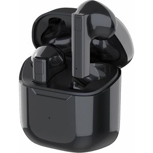 4smarts - SkyBuds 2 - Koptelefoon - Zwart - Draadloze hoofdtelefoon met Ruisonderdrukking