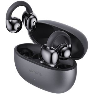 4smarts Open-Ear-Kopfhörer SkyBuds Clip Grau, Detailfarbe: Grau (NC, 6 h, Draadloze), Koptelefoon, Grijs