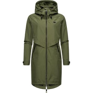 Ragwear Functionele mantel 'Frodik'  groen / olijfgroen / donkergroen