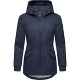 Damesjas - Korte Winterjas - Zwart - Polyester