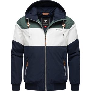Ragwear Outdoorjas  blauw / groen / wit