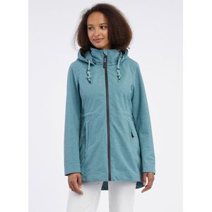 Ragwear - DAKKOTA A - Outdoorjack - Ocean green - Met Capuchon