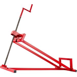 AREBOS - Zitmaaierlik - Hefbrug - 450 kg - Zitmaaier - Grasmaaierheffer - 45° Kanteling Verstelbaar