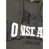 Lonsdale Heren sweatshirt met capuchon regular fit THURNING