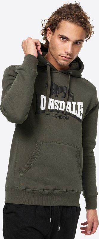 Lonsdale Heren sweatshirt met capuchon regular fit THURNING