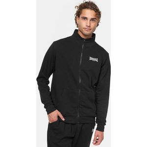 Lonsdale Nairn Sweatjacke mit Reißverschluss normale Passform Black/White-XL