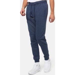 Lonsdale Jogginghose Wellingham Jogginghose schmale Passform Marl Navy/Orange-XL