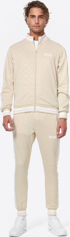 Lonsdale Ashwell Trainingspak - Zwart - Gemengde Stof - Ritszakken