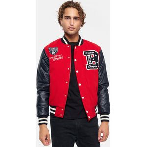 BENLEE - Collegejack - Casual Look - Gemengde Stof - Contrasterende Mouwen