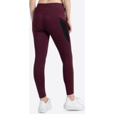 BENLEE - Maribel - Dameslegging - Oxblood/Zwart - 100% Polyester