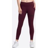 BENLEE - Maribel - Dameslegging - Oxblood/Zwart - 100% Polyester