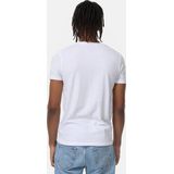 Sportshirt - Grijs/Wit/Zwart - Katoen/Polyester - Ronde Hals - Korte Mouwen