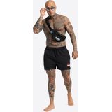 LONSDALE - Kilstay - Korte Broek - Zwart Rood Wit - Comfortabele Pasvorm